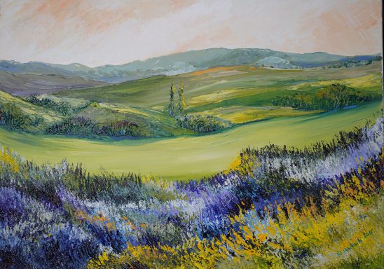 Wilder Lavendel Südfrankreich 70x50cm