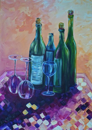 Weinprobe 50x70cm