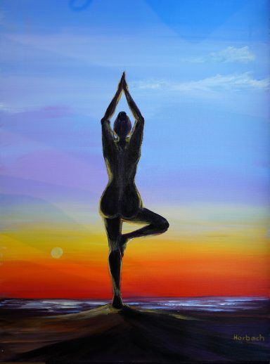Yoga 60x80cm